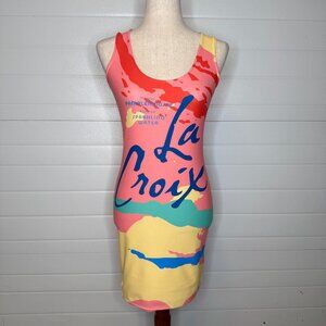 La Croix Graphic Bodycon Dress — One Size